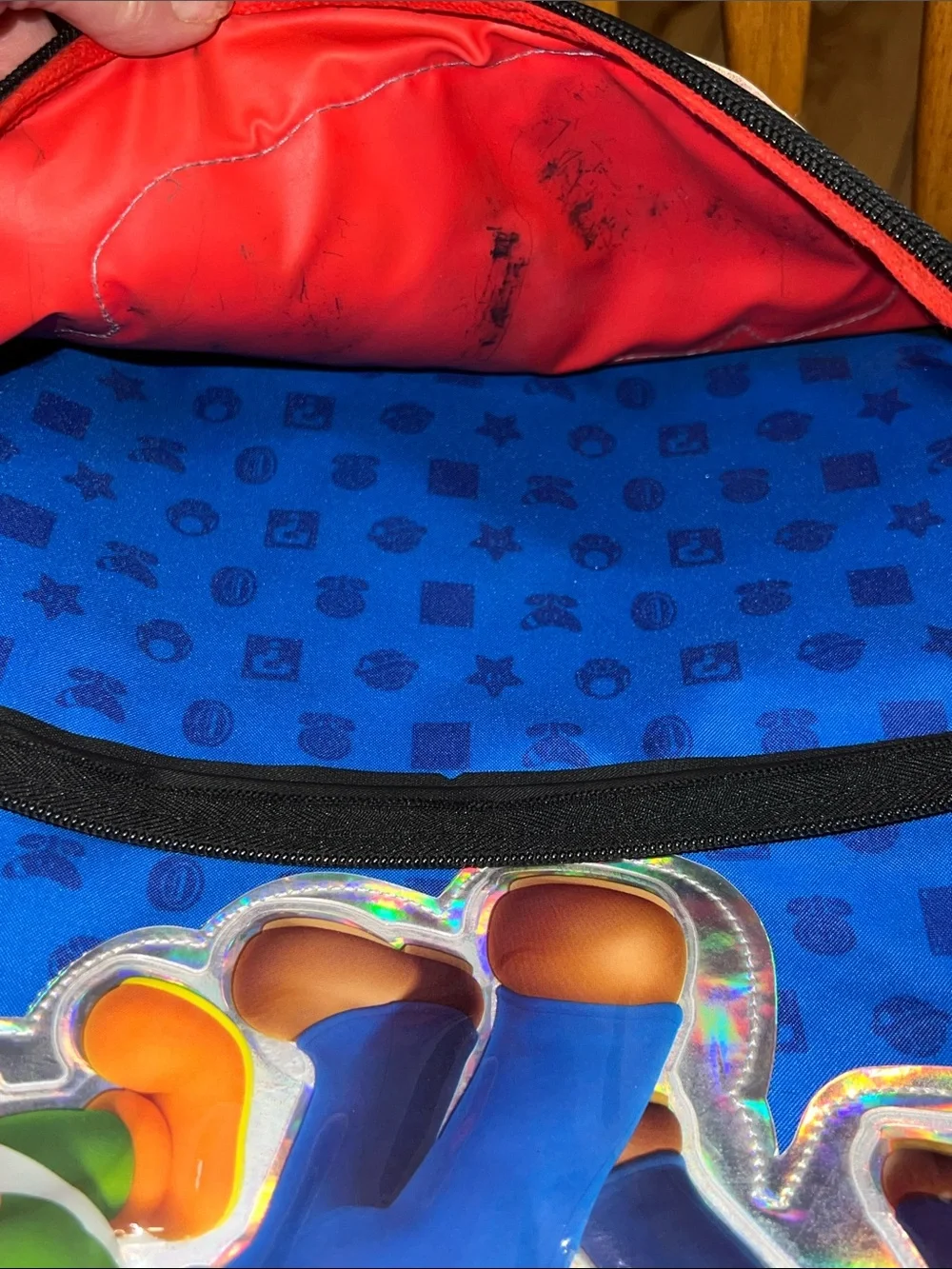 Super Mario Kids Backpack in Blue, Red and Green - Official Nintendo
